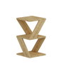 Hanah Home Albeni Sapphire Oak Mesa Lateral Roble Zafiro 30x50x30 cm Tablero Melamina 18mm